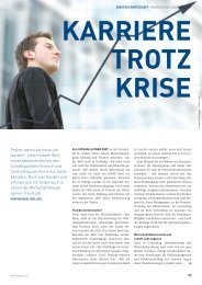 berufsbilder in finance und controlling - Hobsons Schweiz