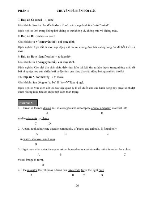 [FullText] Bứt Phá Điểm Thi THPT Môn Tiếng Anh - Vũ Thị Mai Phương (Tập 1)