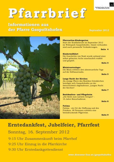 Download PDF file - Pfarre Gaspoltshofen