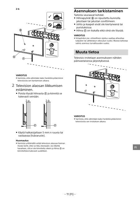 Sony KD-55X8509C - KD-55X8509C Istruzioni per l'uso Svedese