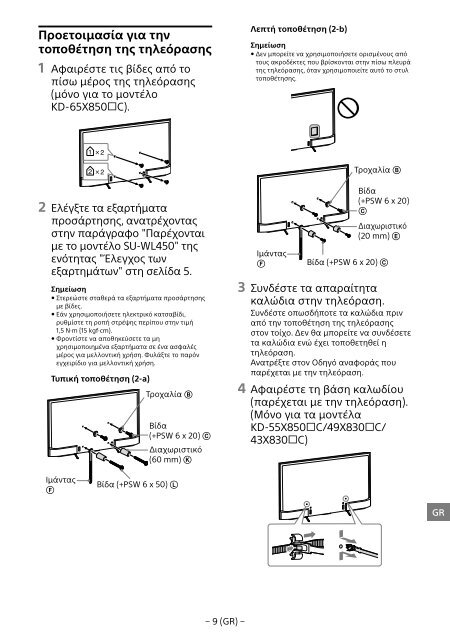 Sony KD-55X8509C - KD-55X8509C Istruzioni per l'uso Svedese