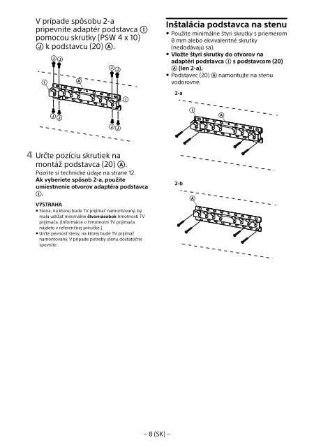 Sony KD-55X8509C - KD-55X8509C Istruzioni per l'uso Svedese