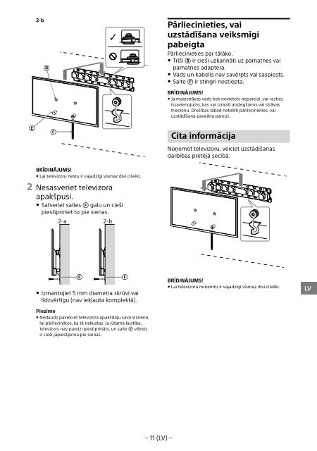 Sony KD-55X8509C - KD-55X8509C Istruzioni per l'uso Svedese