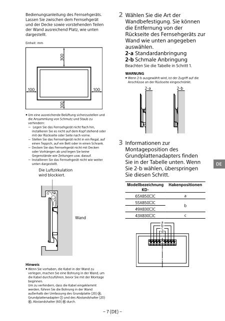 Sony KD-55X8509C - KD-55X8509C Istruzioni per l'uso Svedese