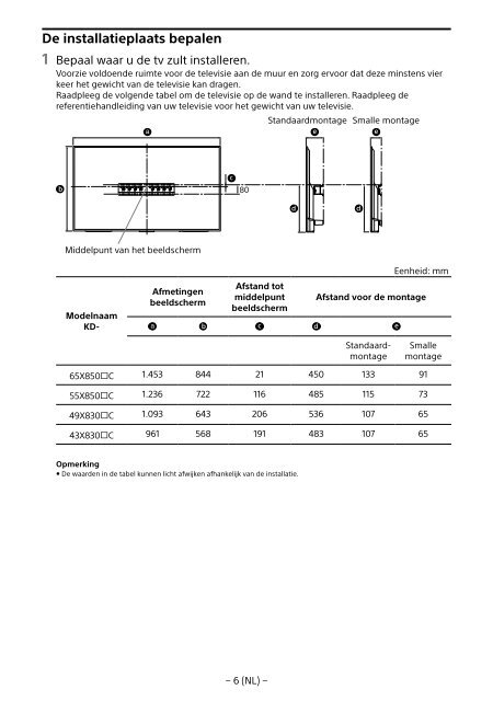 Sony KD-55X8509C - KD-55X8509C Istruzioni per l'uso Svedese