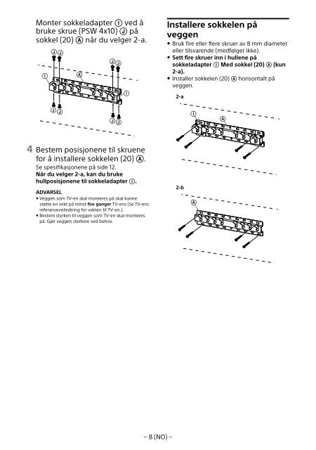 Sony KD-55X8509C - KD-55X8509C Istruzioni per l'uso Greco