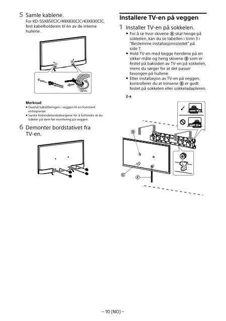 Sony KD-55X8509C - KD-55X8509C Istruzioni per l'uso Greco