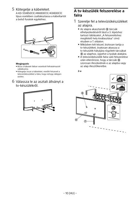 Sony KD-55X8509C - KD-55X8509C Istruzioni per l'uso Greco