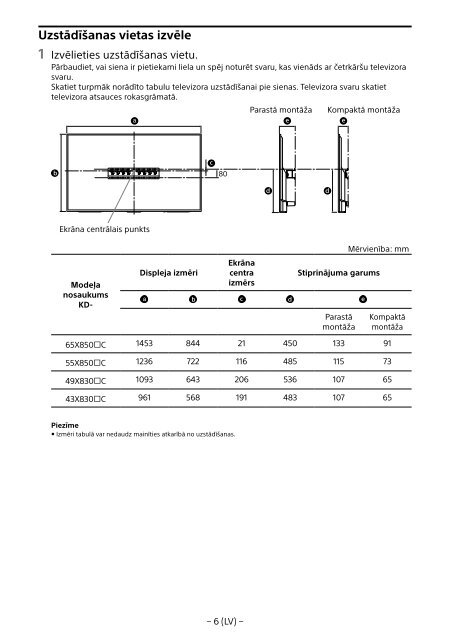 Sony KD-55X8509C - KD-55X8509C Istruzioni per l'uso Greco