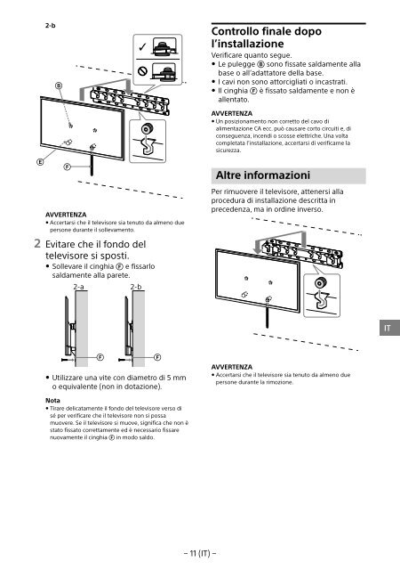 Sony KD-55X8509C - KD-55X8509C Istruzioni per l'uso Greco