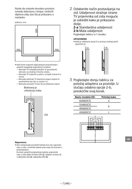 Sony KD-55X8509C - KD-55X8509C Istruzioni per l'uso