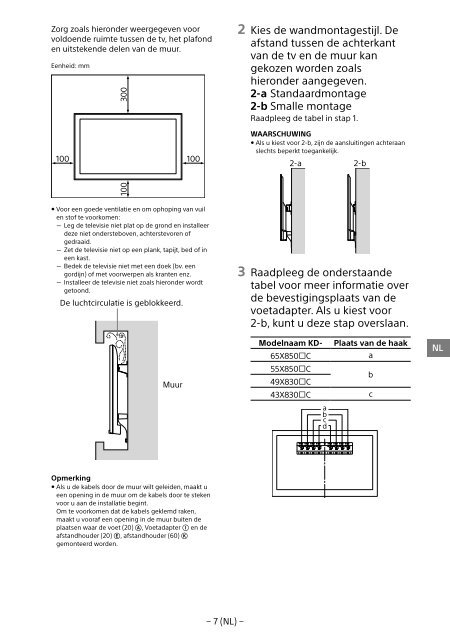 Sony KD-55X8509C - KD-55X8509C Istruzioni per l'uso