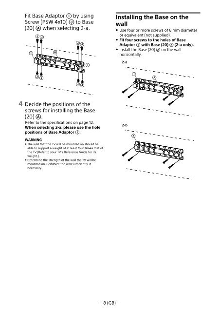 Sony KD-55X8509C - KD-55X8509C Istruzioni per l'uso