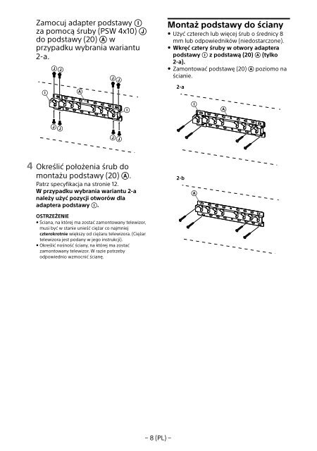 Sony KD-55X8509C - KD-55X8509C Istruzioni per l'uso