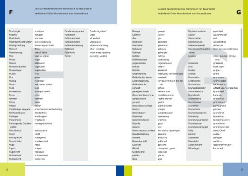 Deutsch-Niederländisches Wörterbuch für ... - Lerende Euregio