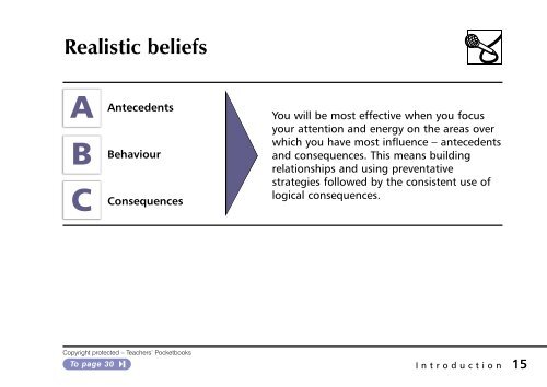 Behaviour Management Pocketbook  Test