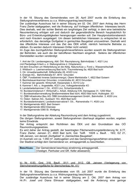 (359 KB) - .PDF - Stadtgemeinde Bad Ischl - Land Oberösterreich
