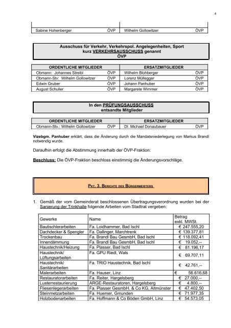 (359 KB) - .PDF - Stadtgemeinde Bad Ischl - Land Oberösterreich