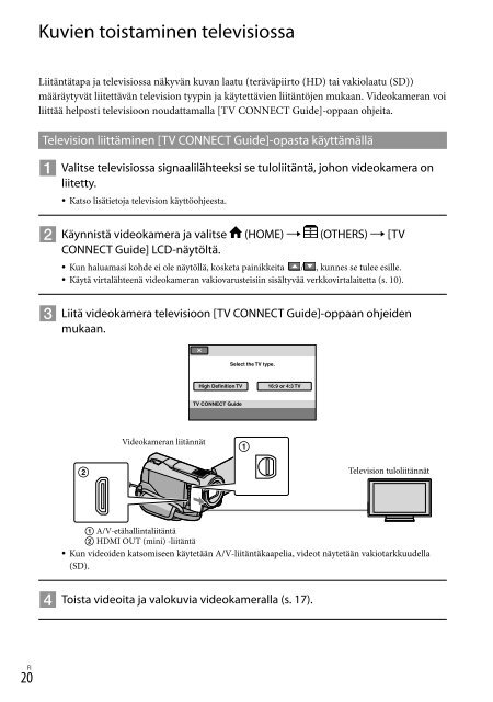 Sony HDR-XR520E - HDR-XR520E Consignes d&rsquo;utilisation Danois