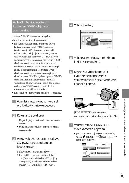 Sony HDR-XR520E - HDR-XR520E Consignes d&rsquo;utilisation Danois