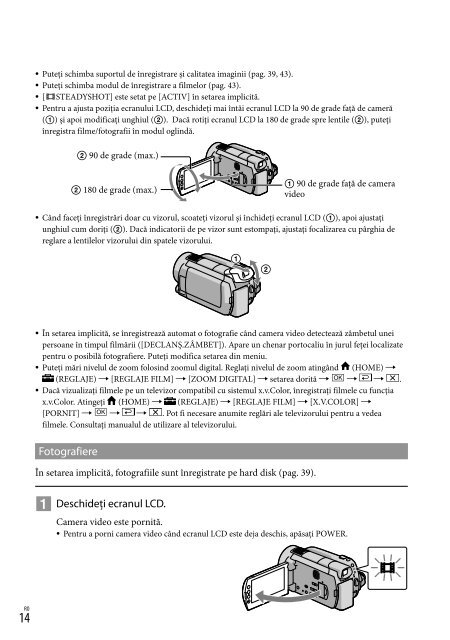 Sony HDR-XR520E - HDR-XR520E Consignes d&rsquo;utilisation Danois