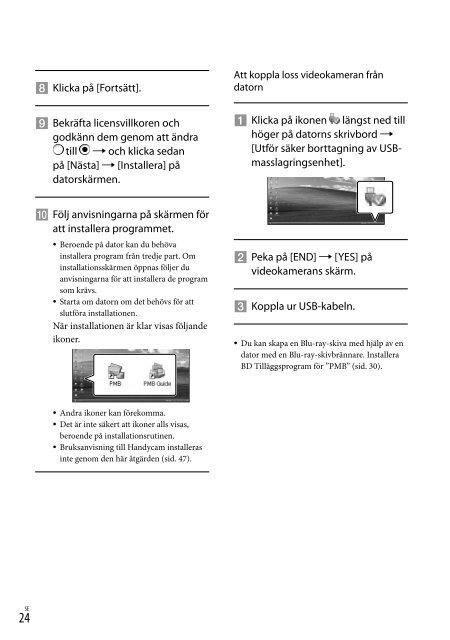 Sony HDR-XR520E - HDR-XR520E Consignes d&rsquo;utilisation Danois