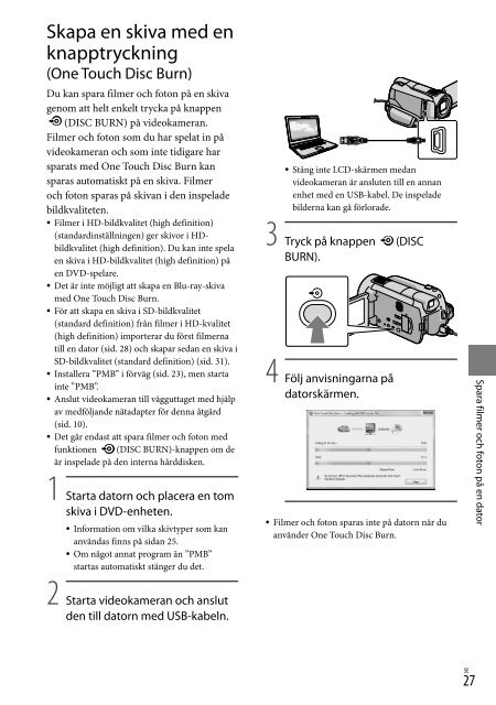 Sony HDR-XR520E - HDR-XR520E Consignes d&rsquo;utilisation Danois