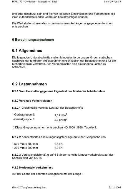 Fahrgerüste - GSB Gerüstbau GmbH