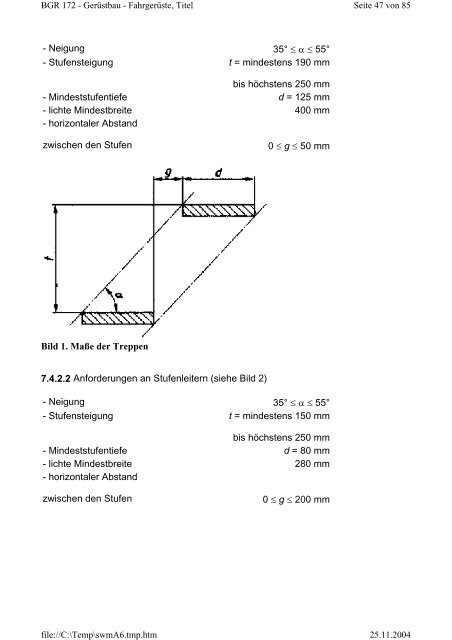 Fahrgerüste - GSB Gerüstbau GmbH