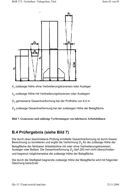 Fahrgerüste - GSB Gerüstbau GmbH