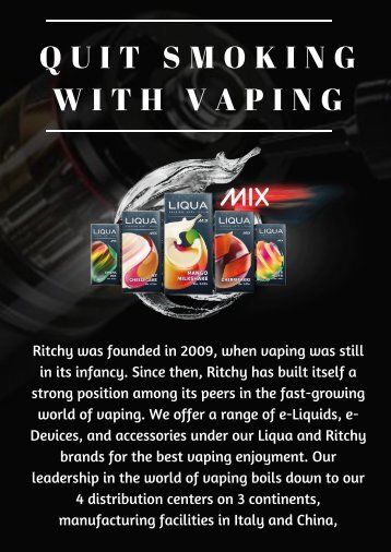 Vaping Supply Products - At Ritchyus