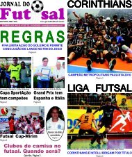 Regras: Mudança limita ação do goleiro - Jornal do Futsal
