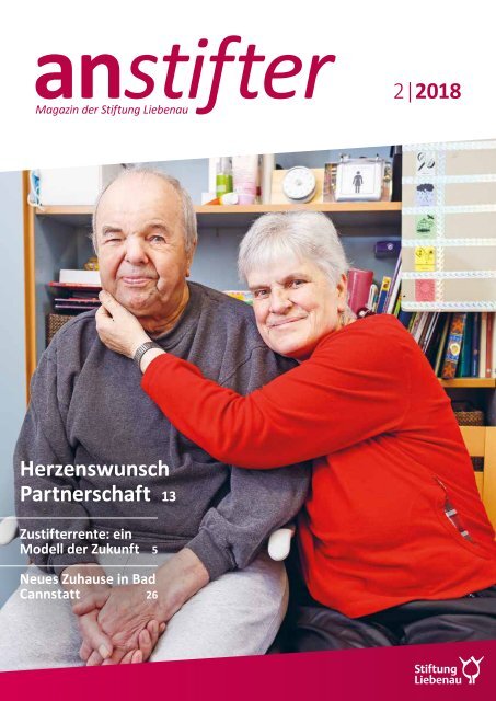 Anstifter 2, 2018 der Stiftung Liebenau