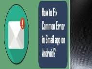 1-800-213-3740 | Fix Common Error in Gmail app on Android