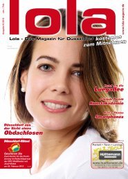 2012-01 - lola - Das Magazin für Düsseldorf