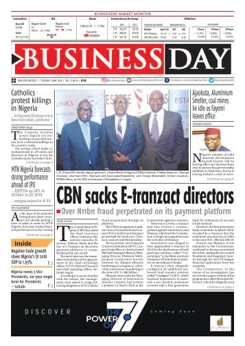 BusinessDay 22 May 2018