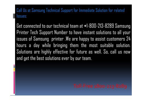 +1 800-213-8289 Samsung Printer Technical Support For Samsung Printer