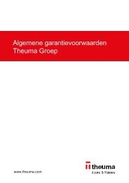 Algemene Garantievoorwaarden Theuma Groep NL