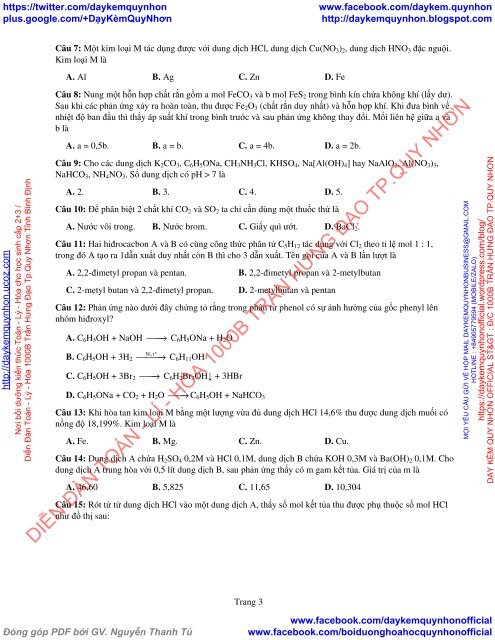 Bộ đề thi thử THPT QG 2018 Các môn TOÁN - LÍ - HÓA Các trường THPT Cả nước CÓ HƯỚNG DẪN GIẢI (Lần 27) [DC22052018]