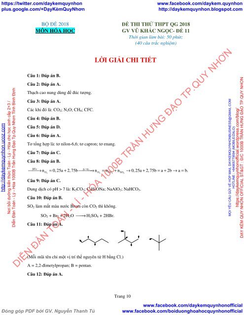 Bộ đề thi thử THPT QG 2018 Các môn TOÁN - LÍ - HÓA Các trường THPT Cả nước CÓ HƯỚNG DẪN GIẢI (Lần 27) [DC22052018]