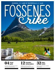 Fossenes rike 2018  - Sommermagasin for Sunndal