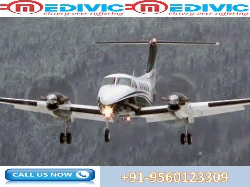 Medivic Aviation Low-Cost Air Ambulance Service in Varanasi