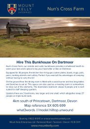 Nun's Cross Farm Information Leaflet