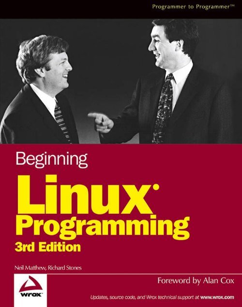 Beginning Linux Programming ebook