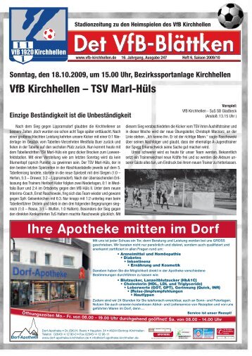 Ihre Apotheke mitten im Dorf - VfB Kirchhellen