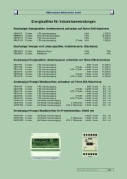 Energiezähler für Industrieanwendungen