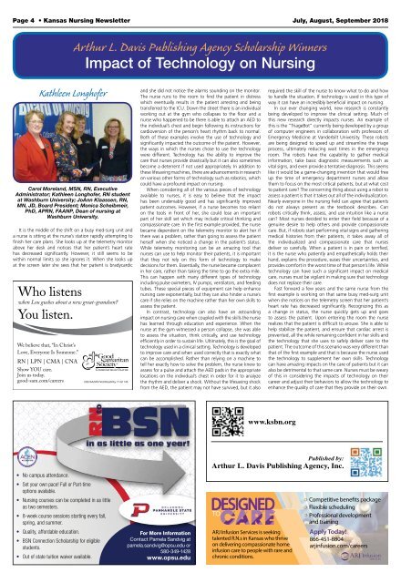 Nursing Newsletter - July 2018