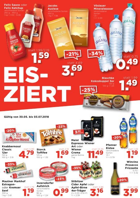 Unimarkt Flugblatt Flugblatt 30.05.-05.06.2018