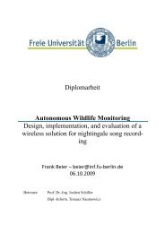 Autonomous Wildlife Monitoring - Fachbereich Mathematik und ...