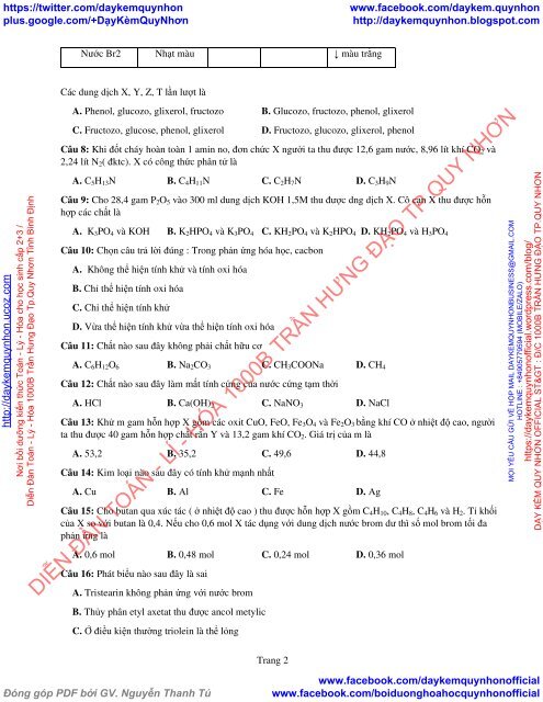 Bộ đề thi thử THPT QG 2018 Các môn TOÁN - LÍ - HÓA Các trường THPT Cả nước CÓ HƯỚNG DẪN GIẢI (Lần 28) [DC23052018]